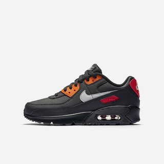 Pantofi Casual Nike Air Max 90 Baieti Negrii Portocalii Rosii Gri Deschis | LNDW-50294